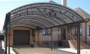 Навес для автомобиля №82 в Екатеринбурге фото