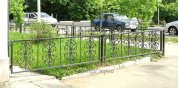 Газонное ограждение кованое №66 в Екатеринбурге фото
