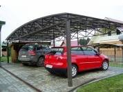 Навес для автомобиля №58 в Екатеринбурге фото