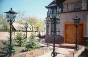 Кованый фонарь №29 в Екатеринбурге фото
