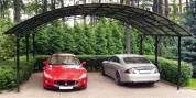 Навес для автомобиля №120 в Екатеринбурге фото
