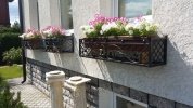 Кованая подставка для цветов №112 в Екатеринбурге фото