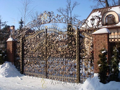298. Ворота в Екатеринбурге фото
