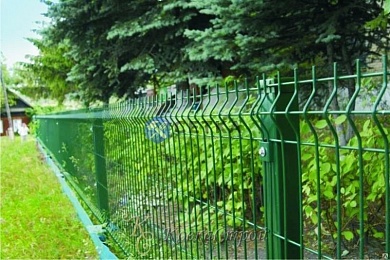 3д забор сетка 33 в Екатеринбурге фото
