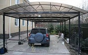 Навес для автомобиля №12 в Екатеринбурге фото