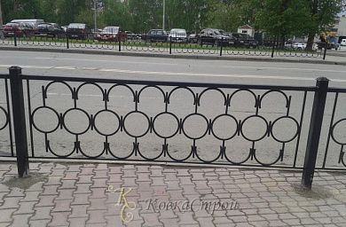 Пешеходное ограждение 19 в Екатеринбурге фото
