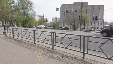 Пешеходное ограждение 11 в Екатеринбурге фото
