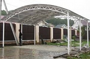 Навес для автомобиля №16 в Екатеринбурге фото