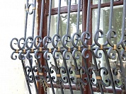 Кованая решетка №286 в Екатеринбурге фото

