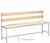 Скамейка для раздевалки №11 - 1500*375*850 мм в Екатеринбурге фото
