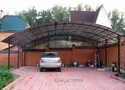 Навес для автомобиля №10 в Екатеринбурге фото