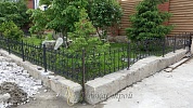 Газонное ограждение кованое №36 в Екатеринбурге фото
