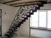 Лестничное ограждение №145 в Екатеринбурге фото
