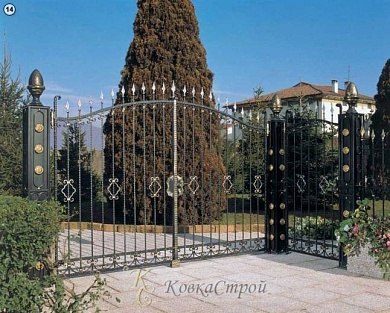 233. Ворота в Екатеринбурге фото
