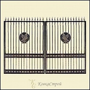 Ворота (чугунное литьё) №1 в Екатеринбурге фото
