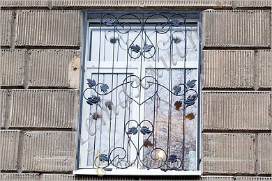 Кованая решетка №249 в Екатеринбурге фото
