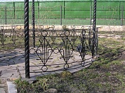 Кованая беседка №62 в Екатеринбурге фото
