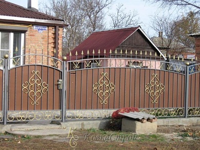 Фото забора №72 в Екатеринбурге фото
