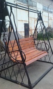 Кованые качели №2 в Екатеринбурге фото
