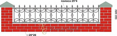 Кованое навершие №17 в Екатеринбурге фото
