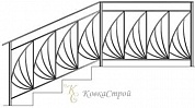 Сварные перила №6 в Екатеринбурге фото
