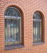 Кованая решетка №263 в Екатеринбурге фото
