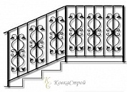 Кованые перила №21 в Екатеринбурге фото
