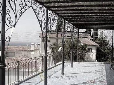 Навес, примыкающий к дому, №69 в Екатеринбурге фото