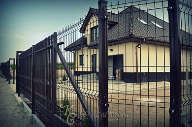 3д забор сетка 19 в Екатеринбурге фото
