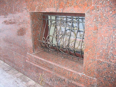 Кованая решетка №189 в Екатеринбурге фото
