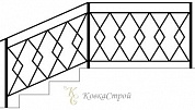 Сварные перила №4 в Екатеринбурге фото
