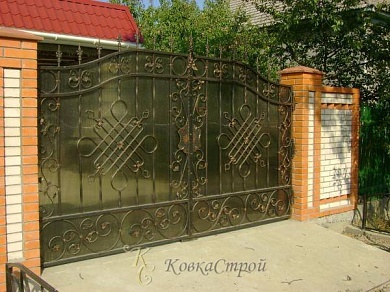222. Ворота в Екатеринбурге фото
