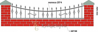 Кованое навершие №10 в Екатеринбурге фото
